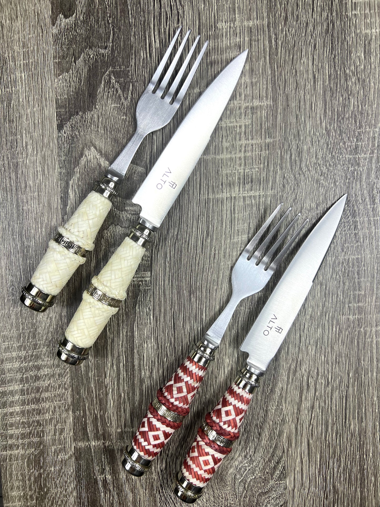 12 Piece Braided Cutlery Set